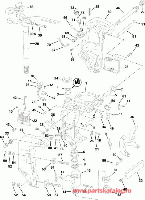 ��������� ������� E250DPLSOC  - ern & Swivel Bracket