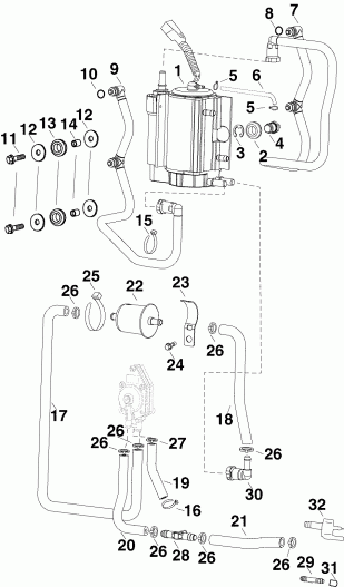 ��������� �������� ����� EVINRUDE E40DPLSOR  - el �������������� & �����