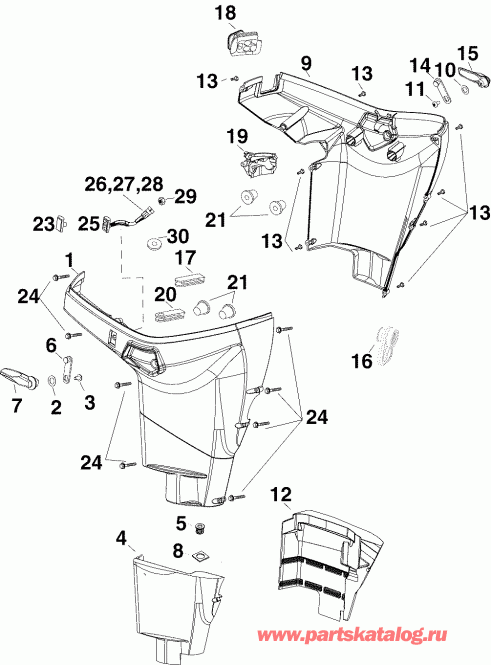 ��������� EVINRUDE E40DRLSOR  - wer ������ ��������� (�����)