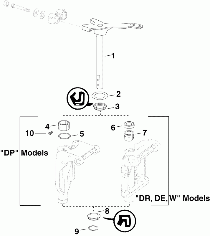 ��������� ������� E40DRLSOR  - eering Arm / ee������ �����