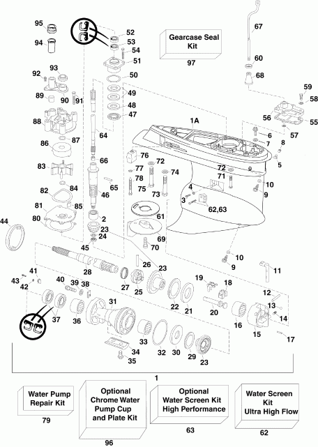 ��������� EVINRUDE E150FPXSDR  - Px Models