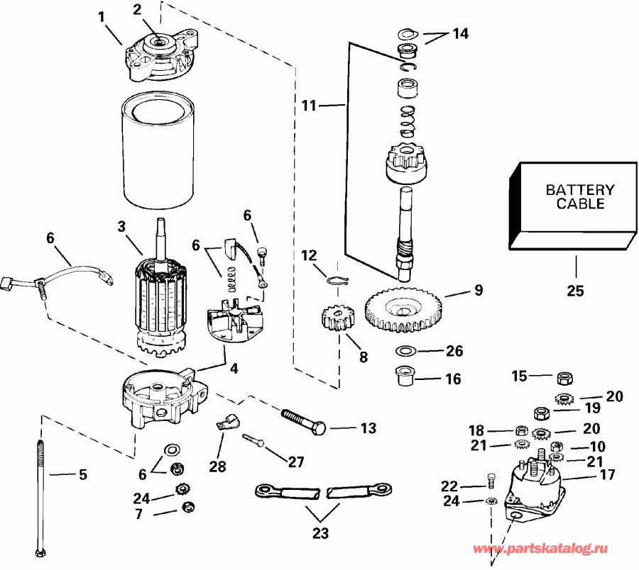 ��������� ��������� ������� E150FSLSDR  - ectric ������� / ectric Starter