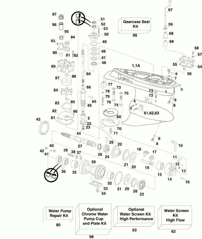 �������� ��������� ����� EVINRUDE E250DPLSDR  - arcase - arcase