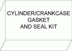  &      (Cylinder & Crankcase Gasket & Seal Kit)