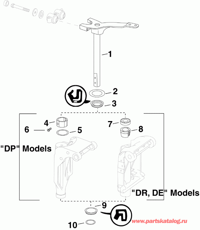��������� �������� ����� ������� E50DPLSDA  - eering Arm / ee������ �����