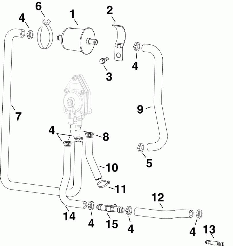 ��������� Evinrude E75DPLSDA  - el Filter - el ������