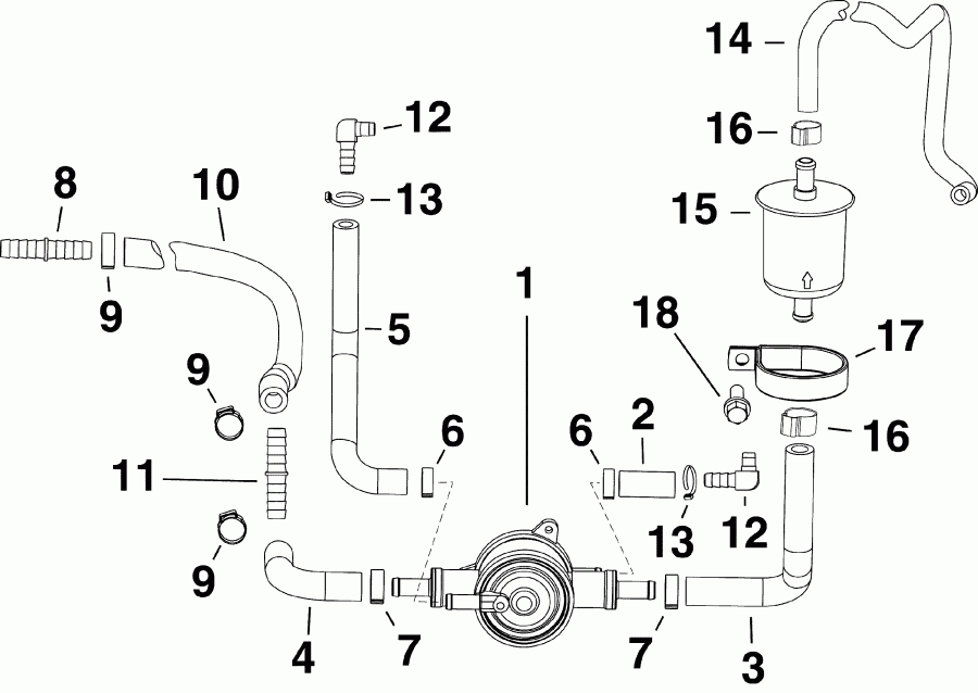 ��������� EVINRUDE E175DSLSUF  - el Lift �����