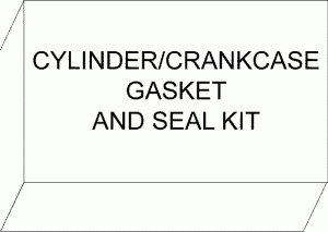 ������� & ��������� ������� � �������� ��������� (Cylinder & Crankcase Gasket & Seal Kit)