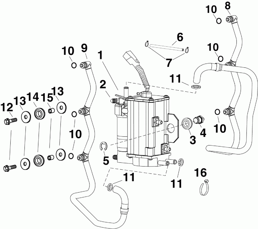 �������� ����� ������� E90DPLSUM  - el ����� & �������������� - el Pump & Vapor Separator