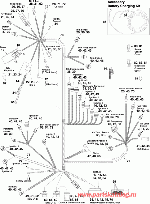   E225DHLSEB  - ectrical   - ectrical Harness