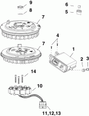 Emm, ������, ������� (Emm, Stator, Flywheel)