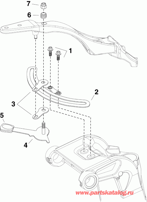 ��������� �������� ����� Evinrude E25DTESES  - eering Friction Device - ee������ Friction Device