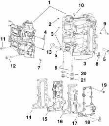 ������� / ������ ��������� (Cylinder/crankcase)