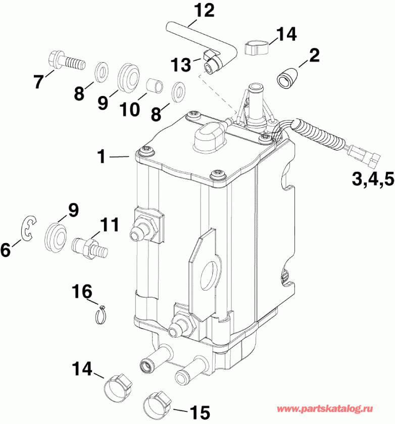  ������� E150DHLISM  - el Pump & Vapor Separator - el ����� & ��������������