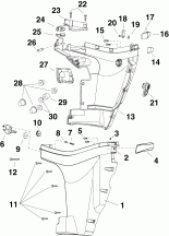 ������ ������ ��������� (Lower Engine Cover)