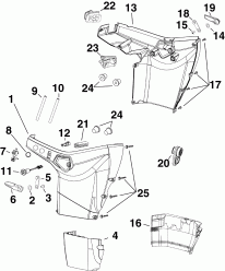 ������ ������ ��������� (Lower Engine Cover)
