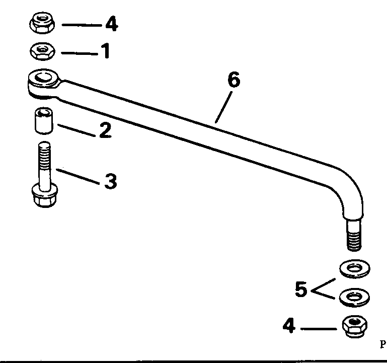 ��������� ������� E100WTXEOC 1995  - eering Link Kit