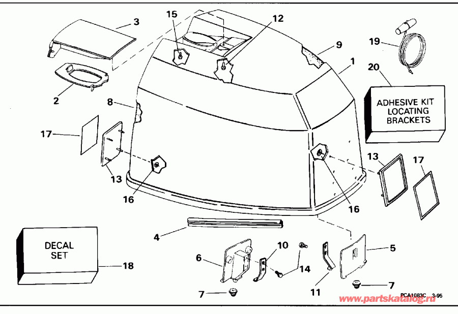 ��������� �������� ����� ������� E112TSLEOC 1995  - Johnson