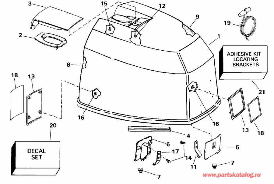 ��������� EVINRUDE E112TSXEOC 1995  - Evinrude - Evinrude