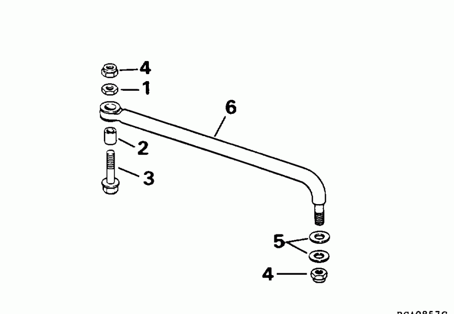 ��������� ��������� ������� E115ELEOC 1995  - eering Link Kit / ee������ ����������� Kit