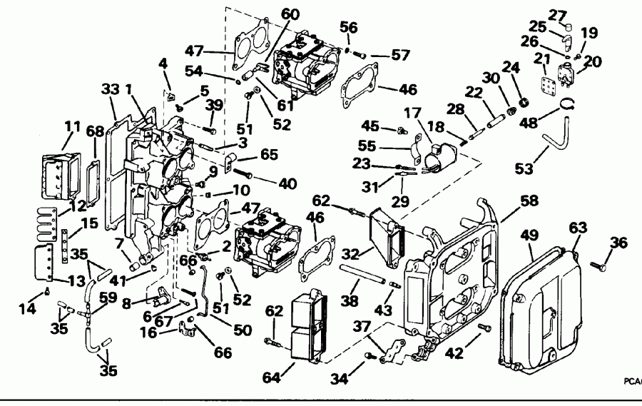  ������� E115TLEOR 1995  - take ��������� / take Manifold