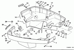 ������ ������ ��������� (Lower Engine Cover)