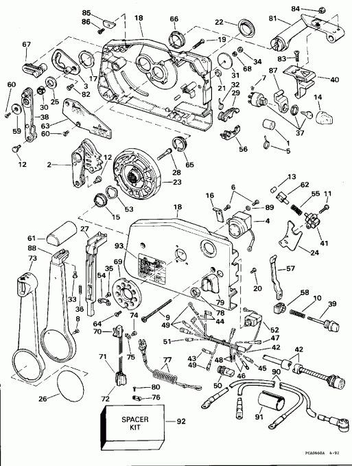 ��������� �������� ����� ������� E125WTPLE 1995  - mote ���������� / mote Control