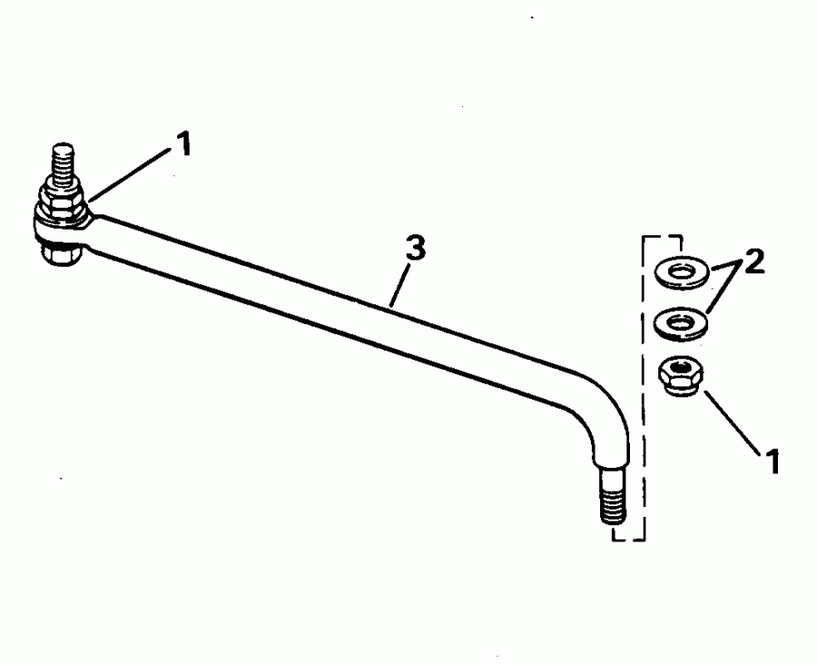   EVINRUDE E125WTPLE 1995  - eering Link Kit / ee  Kit