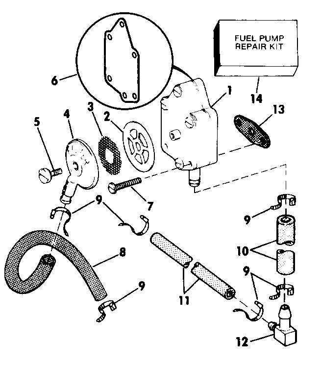  Evinrude E150NXEOM 1995  - eering Link Kit