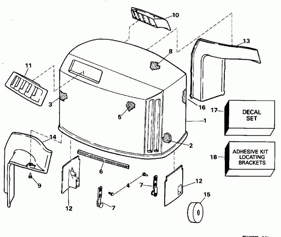 ��������� ��������� ������� E150WTLEOR 1995  - Johnson / Johnson