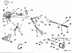     (Power Trim/tilt Electrical)