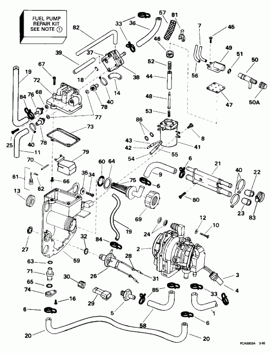 ��������� ������� E175EXEOM 1995  - el Bracket & Components - el ��������� & Components