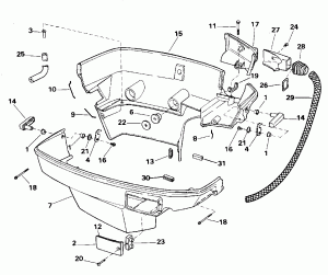 ������ ������ ��������� (Lower Engine Cover)