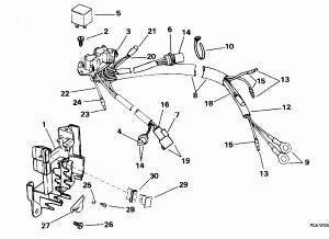 ���������������� ��������� ������� ��������� (Power Trim/tilt Electrical)