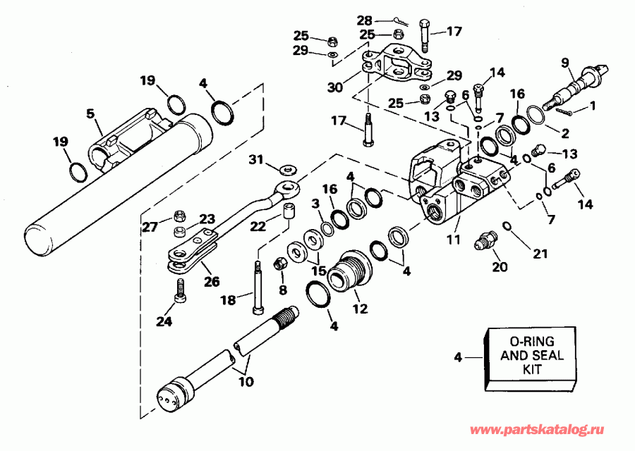 ��������� ������� E300PXEOR 1995  - linder & ������ Assembly