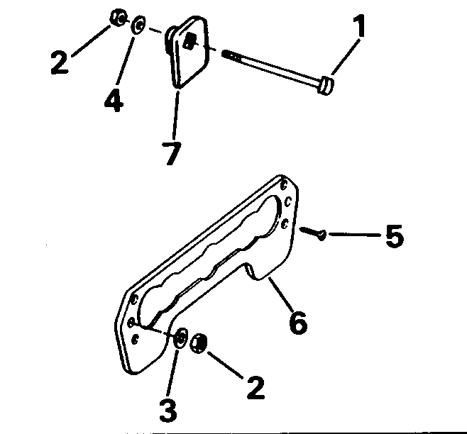 �������� ��������� ����� Evinrude E45RCEOD 1995  - ansom Mount Kit / ansom ��������� Kit
