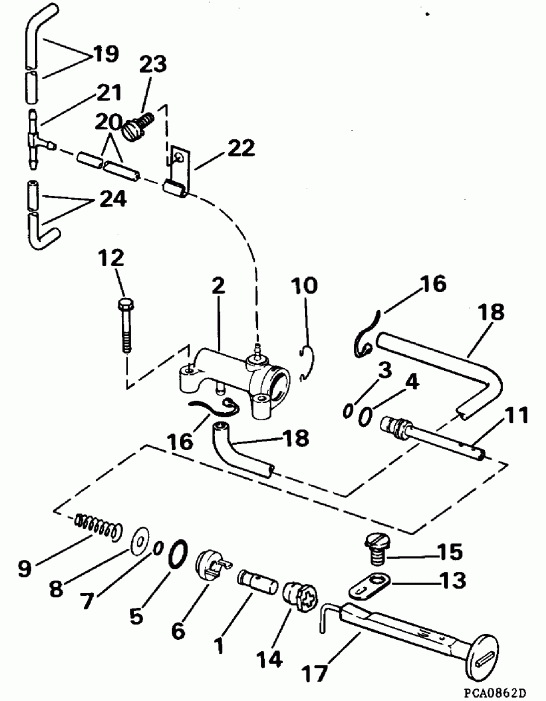 ����� EVINRUDE E45RCLEOD 1995  - imer System - imer System