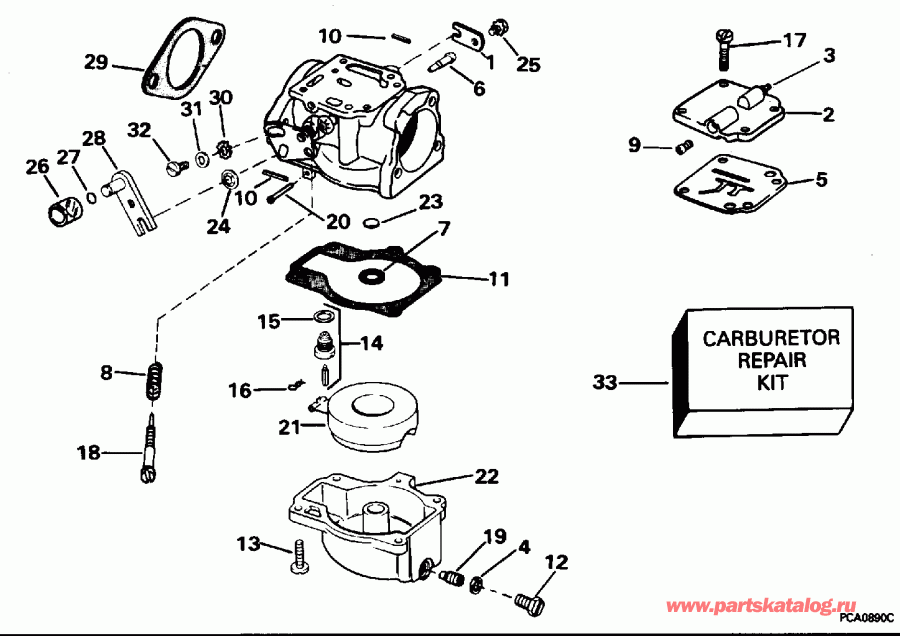 ��������� Evinrude E50BEEOD 1995  - All 50 Models - All 50 Models