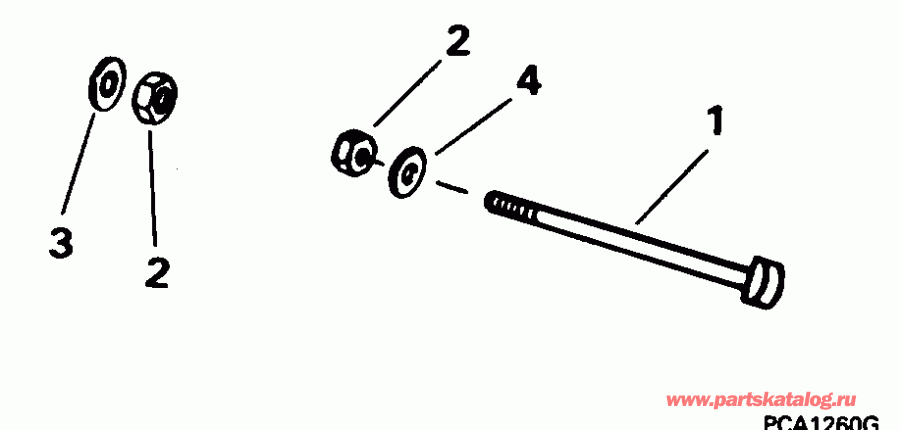 ��������� ������� E50BEEOD 1995  - ansom Mount Kit P/n 434676