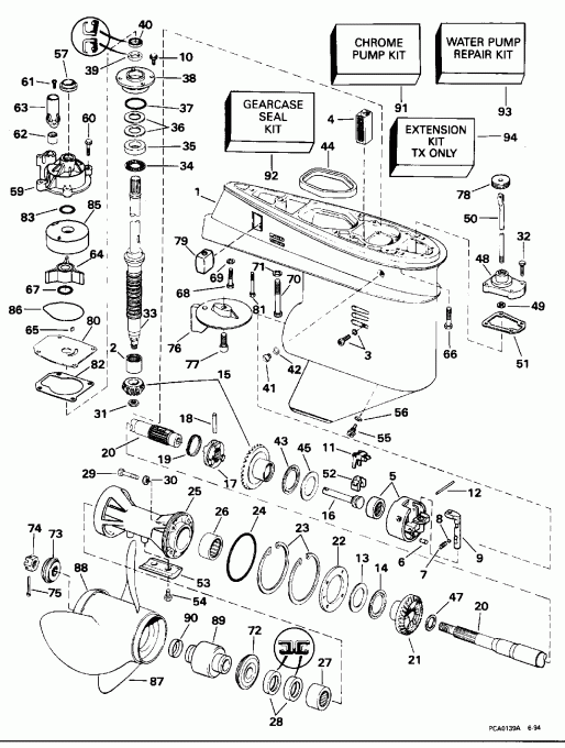 ����� Evinrude E50DTLEOS 1995  - arcase