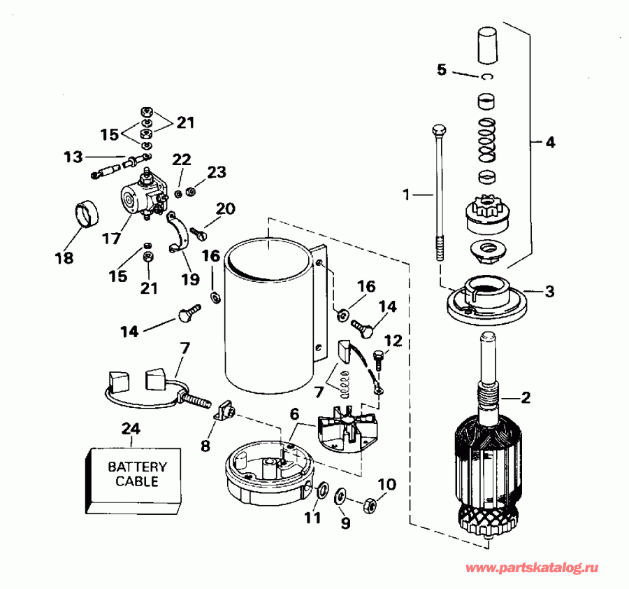  ������� E50ELEOS 1995  - ectric Starter / ectric �������
