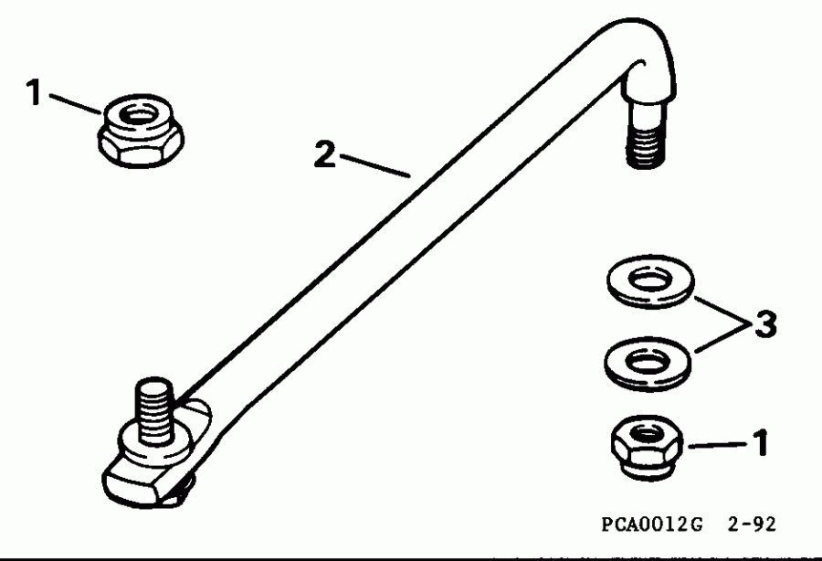 ��������� ��������� EVINRUDE E60TLEOC 1995  - eering Link Kit (with Power Trim & Tilt) / ee������ ����������� Kit (with ���������������� ��������� �������)