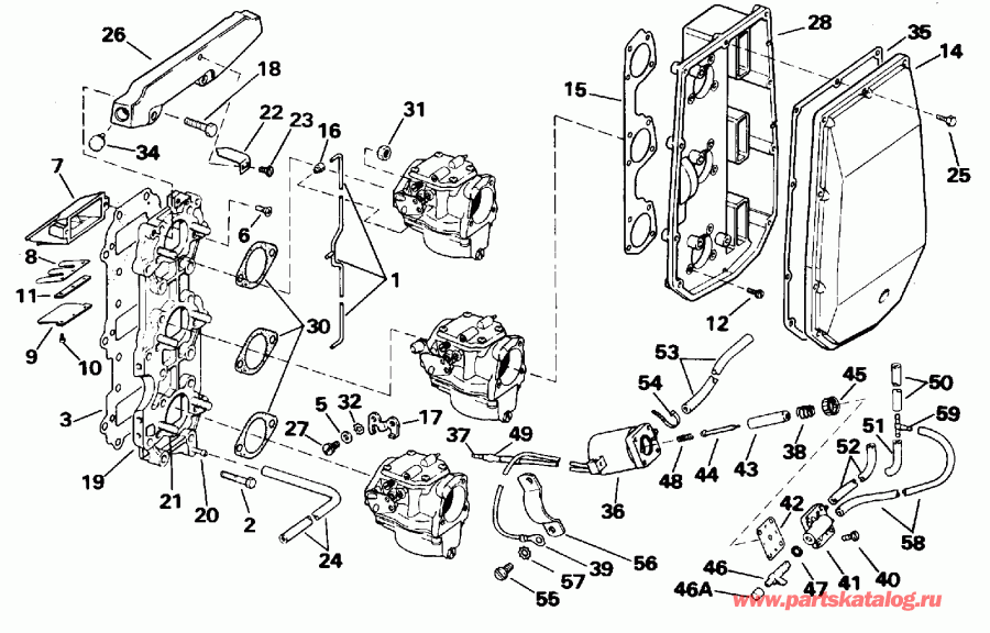 ��������� ����� ������� E60TTLEOC 1995  - take ��������� - take Manifold