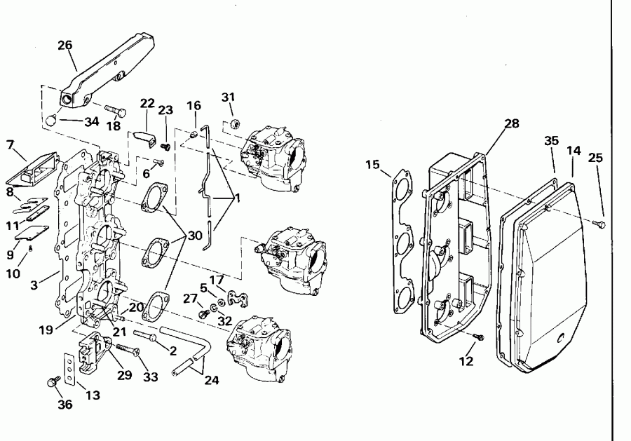 ��������� ����� ������� E65WMLEOC 1995  - take ��������� - take Manifold