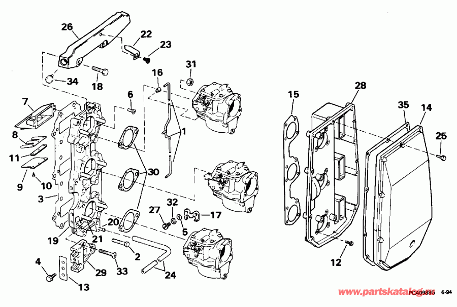 ����� ������� E70ELEOR 1995  - take Manifold