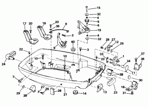 ������ ������ ��������� (Lower Engine Cover)