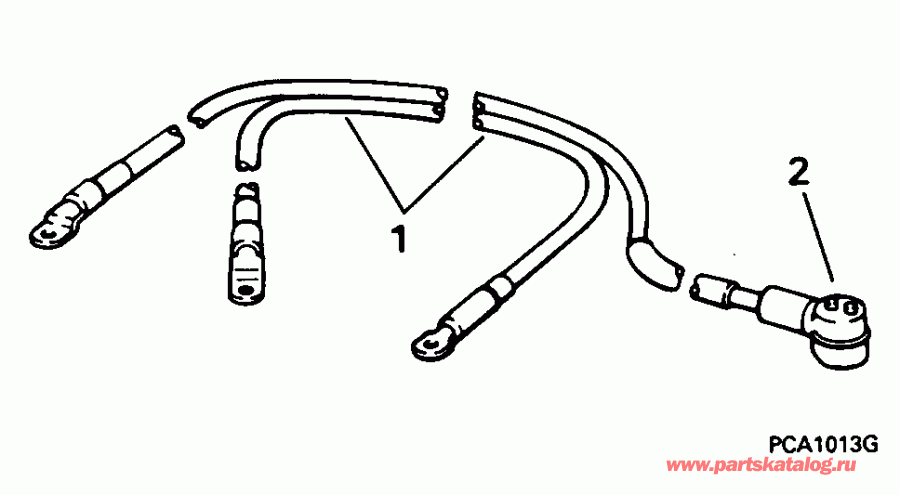 �������� ����� EVINRUDE E70TLEOR 1995  - ttery ������ / ttery Cable