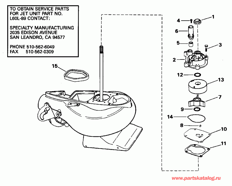��������� �������� ����� EVINRUDE E70TLEOR 1995  - J70jl Only / J70jl Only