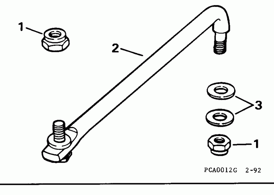  ������� E88MSLEOS 1995  - ee������ ����������� Kit (with ���������������� ��������� �������) - eering Link Kit (with Power Trim & Tilt)