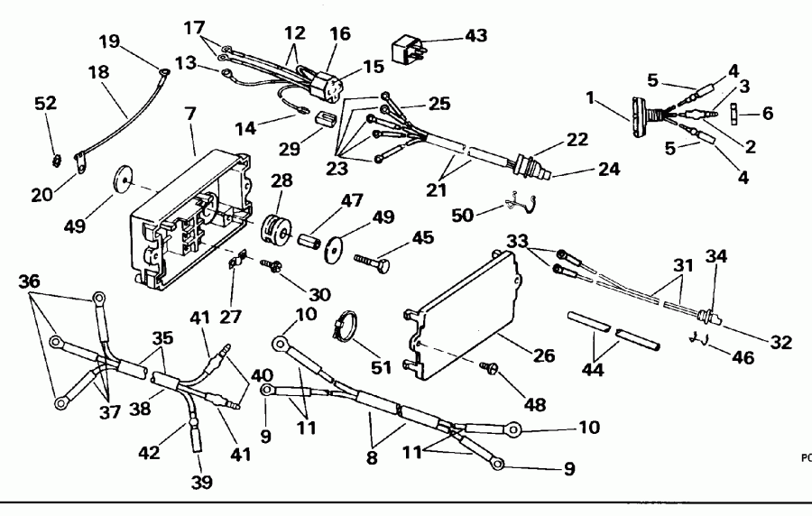 �������� ����� ������� E88TSLEOC 1995  - wer Trim / tilt ���������